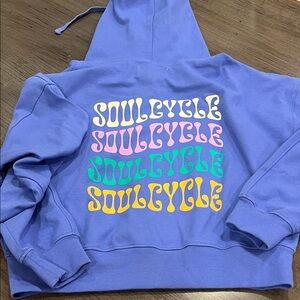 SOUL CYCLE Cropped Sweatshirt